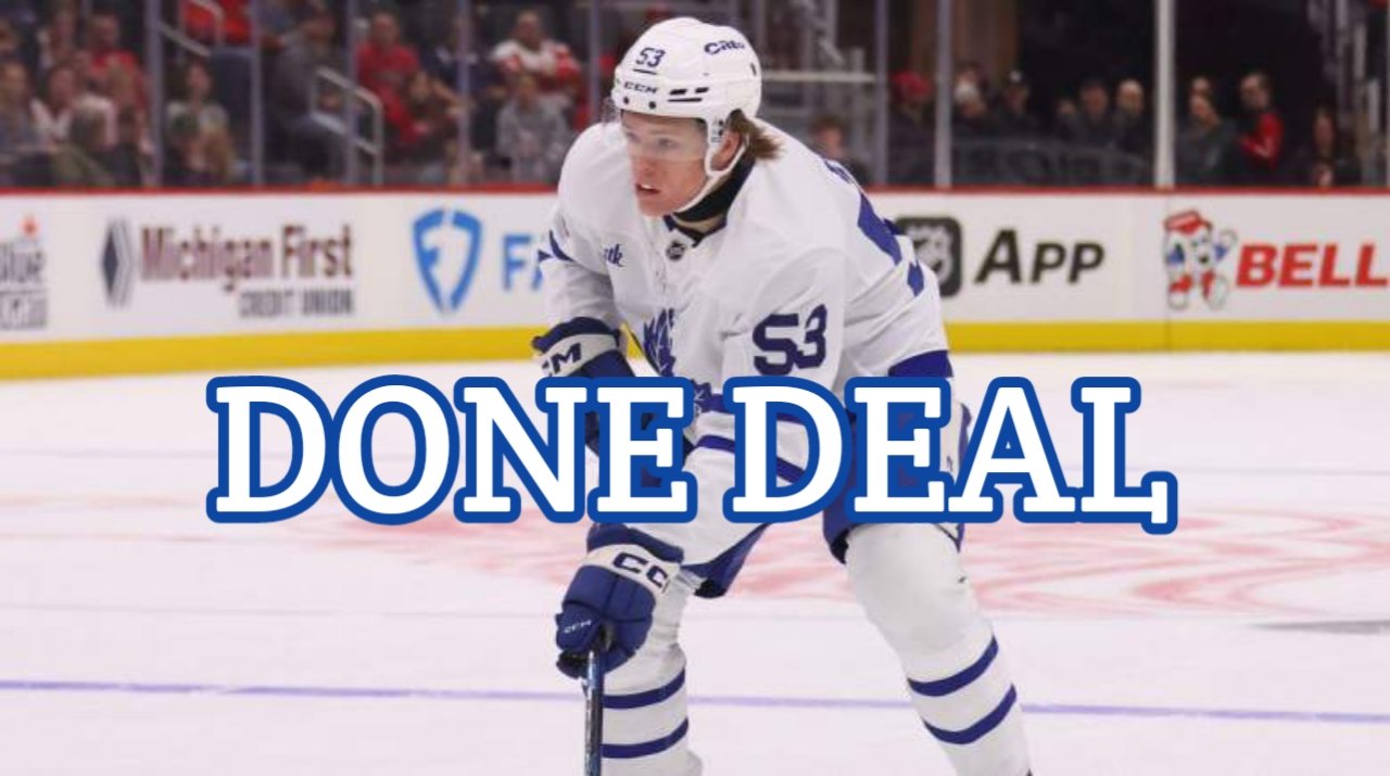 NHL Trade Deadline, Maple Leafs signed Top Prospect For $18 Million Center (2 YEARS DEAL…. see more