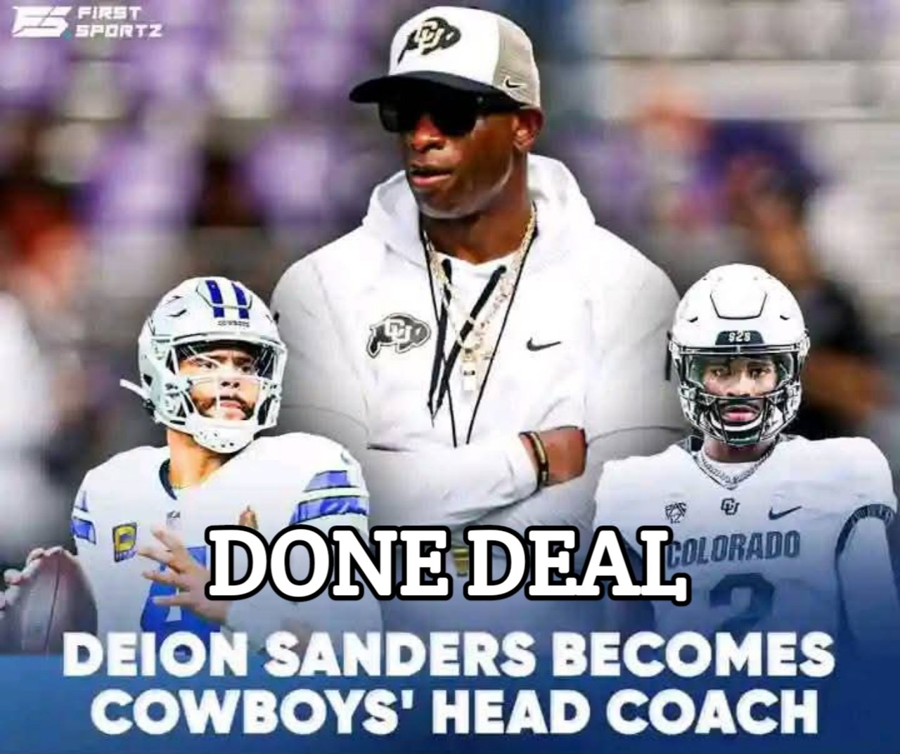 DONE DEAL: Deion Sanders becoming the head coach of the Cowboys and he said… see more in