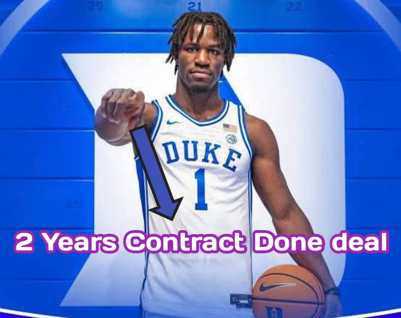 Good news: Duke Blue Devils Lands Sion James, Boosting Championship Hopes with 2 years Contract… see more 