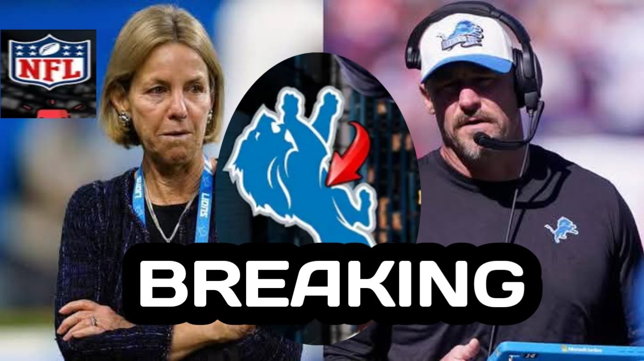 IT happened again: Detroit Lions Owner Sheila Ford Hamp with head coach Dan Campbell Offers £85.5 Million to NFL to Postpone 2025 Preseason following (4) four reasons….